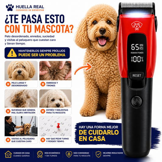 Máquina de cortar el pelo para mascotas SmartCut: Práctica, potente y pensada para usar en casa