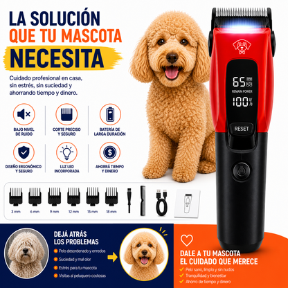 Máquina de cortar el pelo para mascotas SmartCut: Práctica, potente y pensada para usar en casa